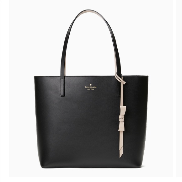 kate spade Handbags - NWT Kate Spade Lawton Way Rose in Black